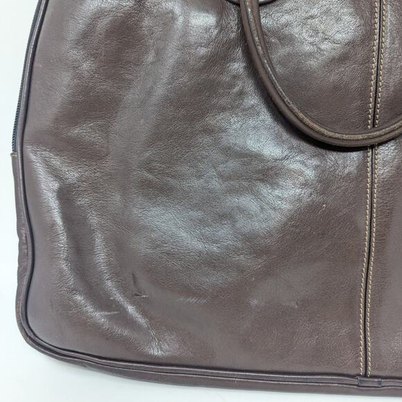Bric's Leather Top Handle Messenger Bag Brown - Picture 6 of 16